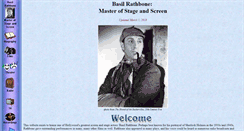 Desktop Screenshot of basilrathbone.net