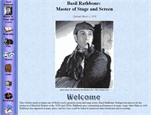 Tablet Screenshot of basilrathbone.net